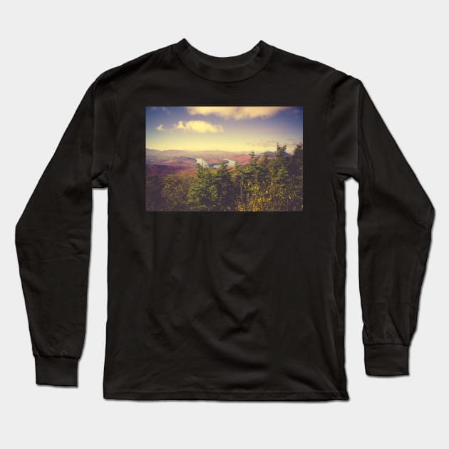 Endless Mountains Forever Free Long Sleeve T-Shirt by oliviastclaire